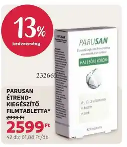 Rossmann PARUSAN ÉTREND-KIEGÉSZÍTŐ FILMTABLETTA ajánlat