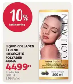 Rossmann LIQUID COLLAGEN ÉTREND-KIEGÉSZÍTŐ FOLYADÉK ajánlat