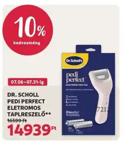 Rossmann DR. SCHOLL PEDI PERFECT ELEKTROMOS TAPLRESZELŐ ajánlat