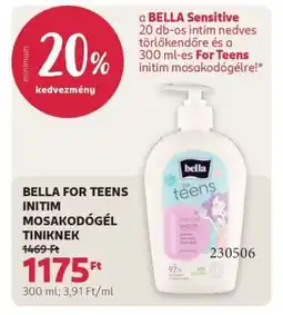 Rossmann BELLA FOR TEENS INITIM MOSAKODÓGÉL TINIKNEK ajánlat
