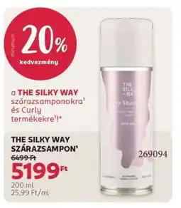 Rossmann THE SILKY WAY SZÁRAZSAMPON ajánlat