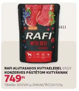 Rossmann RAFI Alutasakos Kutyaeledel ajánlat