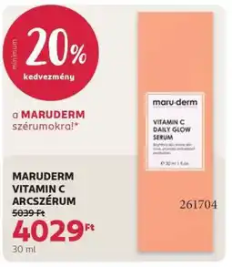 Rossmann MARUDERM VITAMIN C ARCSZÉRUM ajánlat
