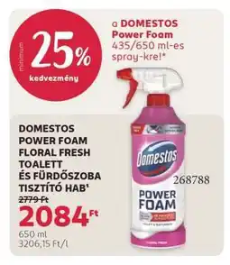 Rossmann Domestos Power Foam ajánlat