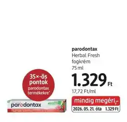 DM parodontax ajánlat