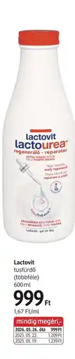 DM Lactovit tusfürdő ajánlat