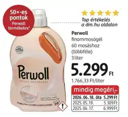 DM Perwoll ajánlat