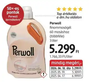 DM Perwoll ajánlat