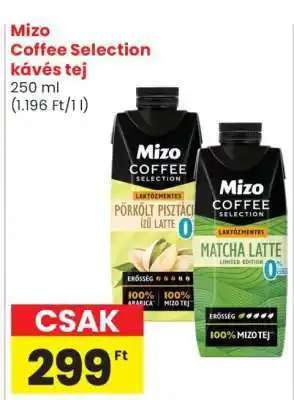 Mizo Coffee Selection kávés tej