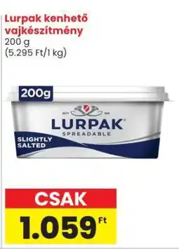 Spar LURPAK Kenhető vajkészítmény ajánlat