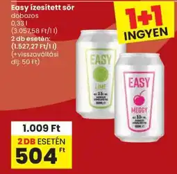 Spar Easy ízesített sör ajánlat