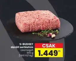 Spar S-BUDGET darált sertéshús ajánlat