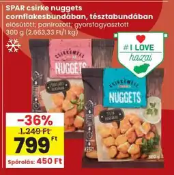 Spar SPAR csirke nuggets ajánlat