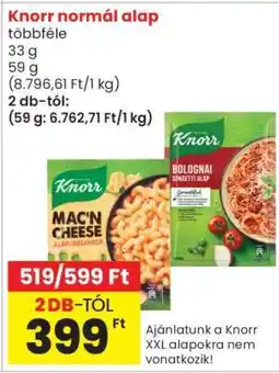 Spar Knorr Normál Alap ajánlat