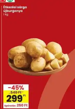Spar Étkézési sárga újburgonya ajánlat