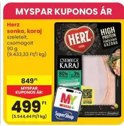 Spar Herz sonka, karaj ajánlat