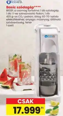 Spar Basic szódagép ajánlat