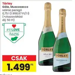 Spar Törley Gála, Muscosecco ajánlat