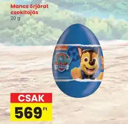 Spar Mancs Őrjárat Csokitojás ajánlat