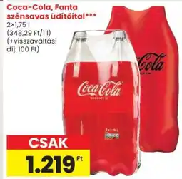Spar Coca-Cola, Fanta szénsavas üdítőital ajánlat