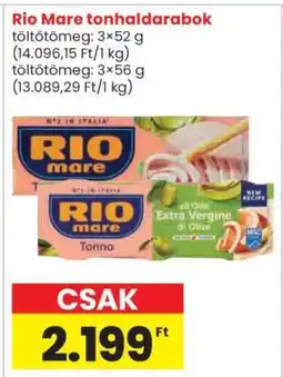 Spar Rio Mare tonhaldarabok ajánlat
