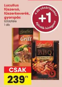Spar Lucullus fűszersó, fűszerkeverék, gyorspác ajánlat