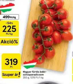 Tesco Magyar fürtös bébi-szilvaparadicsom ajánlat