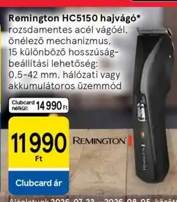 Tesco Remington HC5150 hajvágó ajánlat