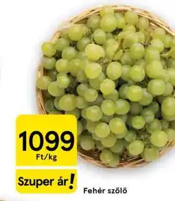 Tesco Fehér szőlő ajánlat