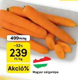 Tesco Magyar sárgarépa ajánlat