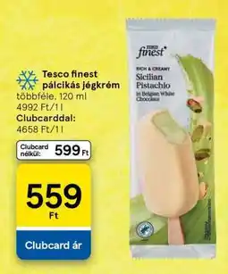 Tesco Tesco finest pálcikás jégkrém ajánlat