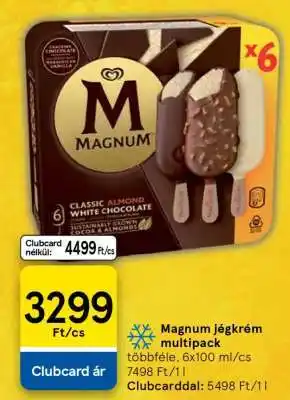Tesco Magnum jégkrém multipack ajánlat