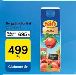 Tesco Sió gyümölcsital ajánlat
