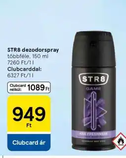 Tesco STR8 dezodorspray ajánlat