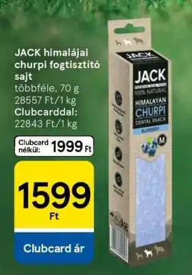 Tesco JACK Himalájai Churpi Fogtisztító Sajt ajánlat