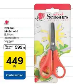 Tesco ICO Süni iskolai olló ajánlat