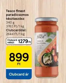 Tesco Tesco finest paradicsomos tésztaszósz ajánlat