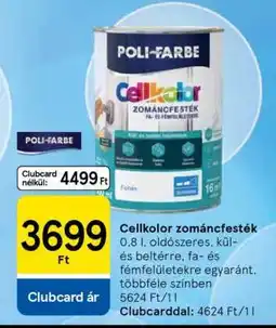 Tesco Cellkolor zománcfesték ajánlat