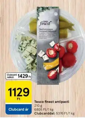 Tesco Tesco finest antipasti ajánlat