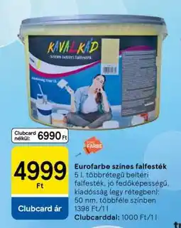 Tesco Eurofarbe színes falfesték ajánlat