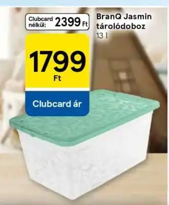 Tesco BranQ Jasmin tárolódoboz ajánlat