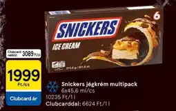 Tesco Snickers jégkrém multipack ajánlat