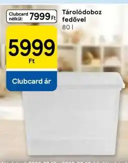 Tesco Tárolódoboz fedővel ajánlat