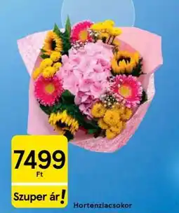 Tesco Hortenzia csokor ajánlat