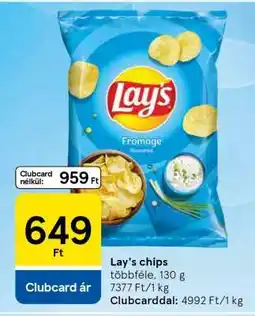 Tesco LAY’S Chips ajánlat