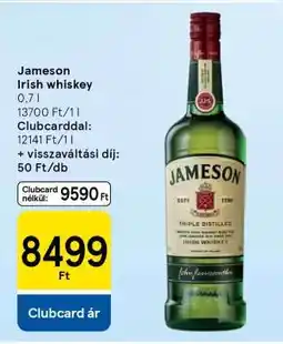 Tesco JAMESON Irish Whiskey ajánlat