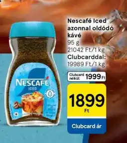Tesco Nescafé Iced azonnal oldódó kávé ajánlat