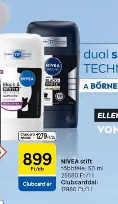 Tesco NIVEA STIFT ajánlat