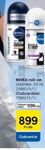 Tesco NIVEA roll-on ajánlat
