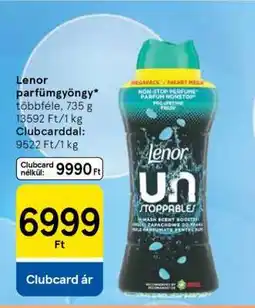 Tesco Lenor parfümgyöngy ajánlat